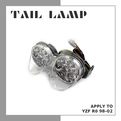 Motorcycle LED Brake Tail Light Turn Signal Blinker Lamp For YAMAHA YZF R6 98-02 • $38.94