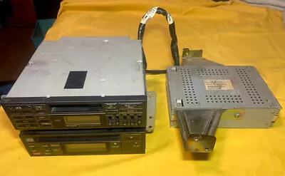 1991 Mitsubishi 3000GT 3pc Radio Stereo System CD Amplifier W Wiring & Brackets • $688.99