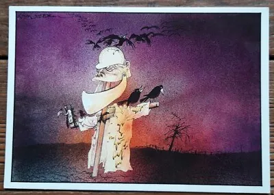 Art Postcard 1982 - RALPH STEADMAN Illustration • £3