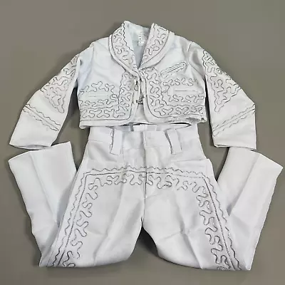 Mexican Mariachi Charro 3-Piece Suit Outfit Mayo Fiesta Dance Costume Youth Sz H • $33