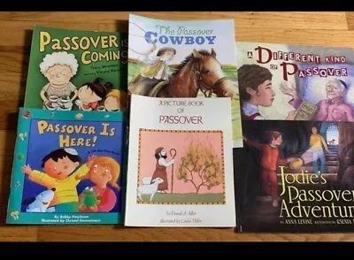 PJ Library 6 Passover Jewish Hebrew Holiday Children’s Paperback Picture Books • $24.97
