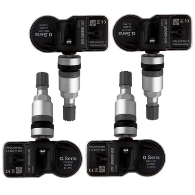 $248.09 • Buy 4 Pre-programmed TPMS Sensors Silber For Ssangyong Musso Rexton Tivoli XLV Tyre