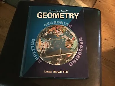 Geometry Textbook.  • $22