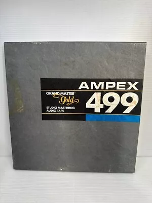 Film TV Music Sound Effects Library Blank Tape Ampex 499  Reel Master 91290 • $25.18