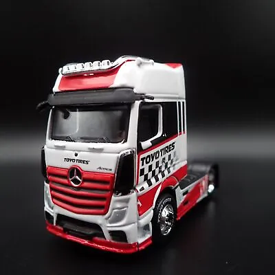 Mercedes-benz Actros 1851 Cab Big Rig Toyo Tires 1/64 Scale Diecast Model Car • $11.99