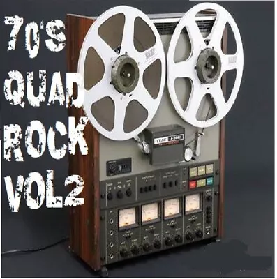 QUAD-70'S QUAD Rock Music 2  Reel Tape • $18