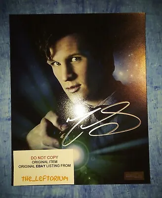 Matt Smith Hand Signed Autograph 8x10 Photo COA Doctor Who • $200