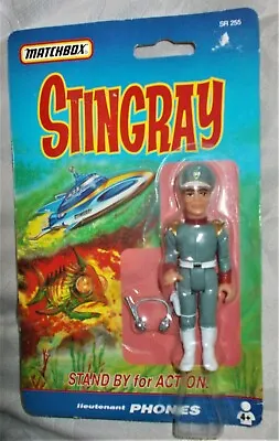 £29.99 • Buy Stingray Lieutenant PHONES Matchbox 1992 Thunderbirds 