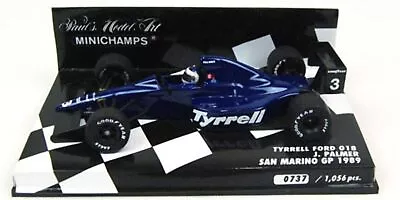 Minichamps 400890003 TYRRELL FORD 018 J. PALMER 1989 Scale Model 1:43 • $54