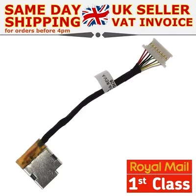 HP P/n: L01048-001 DC Jack Charging Port Laptop Power Socket Cable • £14.95