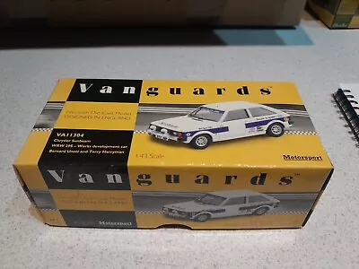 Vanguards 1/43 VA11304 Chrysler Sunbeam Works Development Car Mib • $53.01