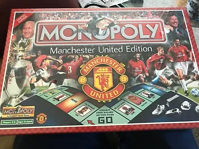 Manchester United Limited Edition MONOPOLY GAME  BRAND NEW • £75