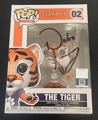 Dabo Swinney Autographed The Tiger Funko Pop Clemson Tigers/ JSA • $199.99