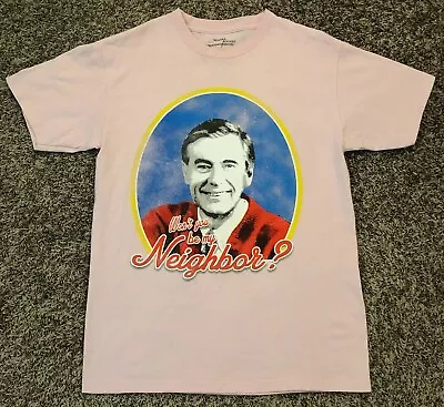 Mister Rogers' Neighborhood Won't You Be My Neighbor Pink T-Shirt Medium • $19.99