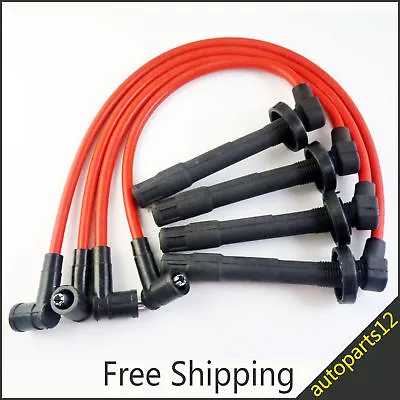 For Honda Civic ZFR5F-11 D16Y8 8034 10.2MM RACING SPARK PLUG WIRES • $34.86