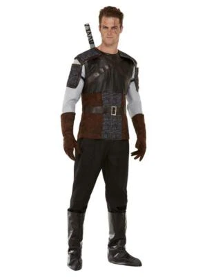 £46.28 • Buy Adult Mens Wild Hunter Archer Robin Hood Fancy Dress Costume