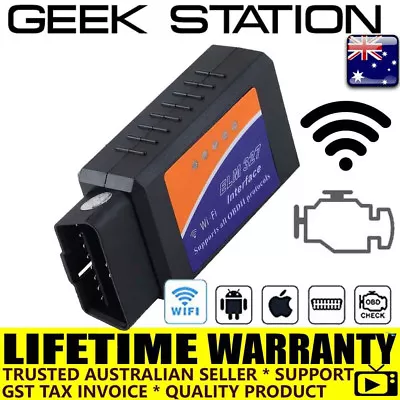£12.34 • Buy OBDII OBD2 WiFi Car Engine Diagnostic Code Reader Scan IPhone Android ELM327 