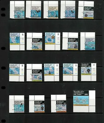 Marshall Islands 35-49A & 107-109  Majuro  Precancels MNH. Cat ? - 160.00 • $128