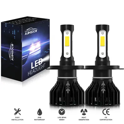 K9 LED Headlight Bulb H4 9003 HB2 Combo Kit High Low Beam Super White CANBUS • $29.99