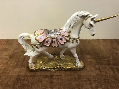 Large Standing White Unicorn Statue Ornament Figurine BNIB UNICORN LOVERS GIFT • £19.99