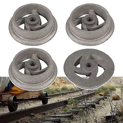 Mining Ore Car Small Track Mine Cart Wheel Cast Iron 7 1/4 Diameter For LG 4pcs • $122.99