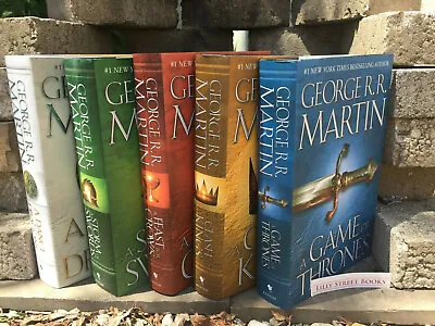 Song Of Ice And Fire Game Of Thrones Hardcover Set George R. R. Martin Set NEW • $149