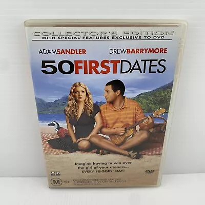 50 First Dates  (DVD 2004) Adam Sandler Region 4 • $4.95