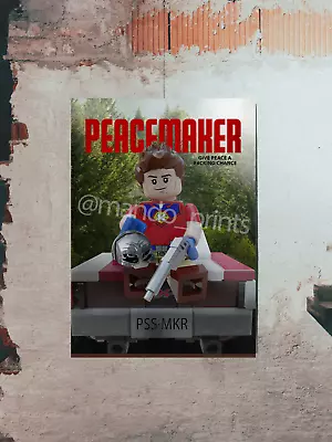 LEGO DC Peacemaker Show Poster - Custom Print - A1 Size • $45