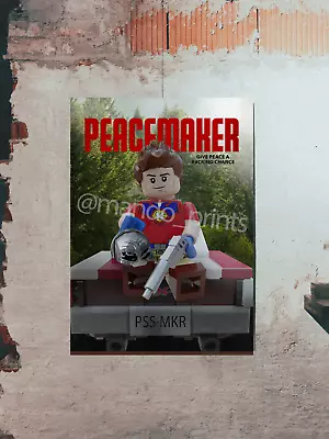 LEGO DC Peacemaker Show Poster - Custom Print - A3 - A4 Size • $13