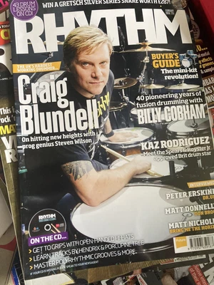 £0.99 • Buy Rhythm Magazine February 2016 Craig Blundell, No Cd