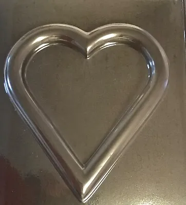Jumbo Large Heart Chocolate Mould Ideal To Personalise With Sweets Messages Etc  • £9.95