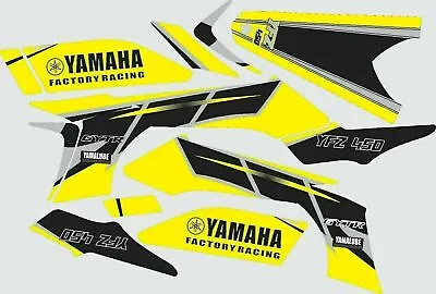 Graphics For 2003-2008 Yamaha YFZ450 YFZ 450 Yellow ATV Decals Stickers • $117.91