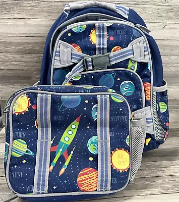 Pottery Barn Kids: Mackenzie Navy Solar System Glow-in-the-Dark Backpack (Small) • $26.09