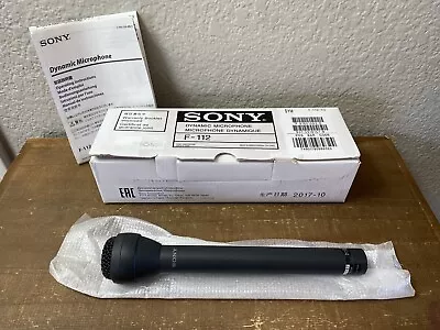 Sony F-112 Dynamic Microphone -New/Open Box- Free US Shipping • $143.99