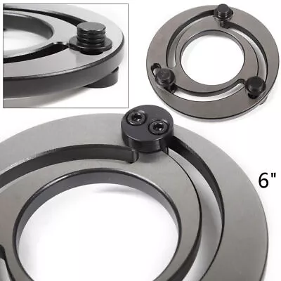 6 In Adjustable Jaw Boring Ring Heat Treatment Steel Soft Jaw Boring Ring CNC • $42.75