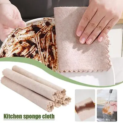 Magic Cleaning Cloth Natural Luffa Plant Fiber Dishcloths Super Absorbent Towel` • $3.84