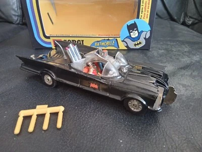 £99.99 • Buy CORGI 267 BATMAN BATMOBILE - Tow Hook Version IN REPRO BOX
