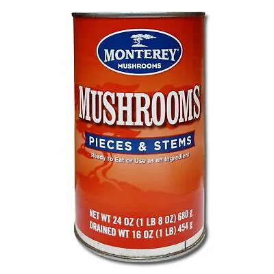 Mushroom Pieces & Stems Value Pack | Bundled By Tribeca Curations | 24 Ounce Can • $27.99