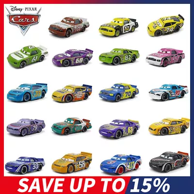 Disney Pixar Cars Diecast Cars Racers McQueen 1:55 Diecast Car Toys Gift New • $8.38