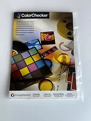 Gretag Macbeth Color Checker Color Rendition Chart • $20