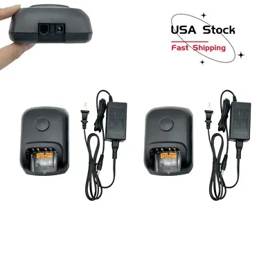 2X WPLN4232 Rapid Charger For Radios DP3600 XPR6350 XPR6300 XPR3300 XPR3500 • $50