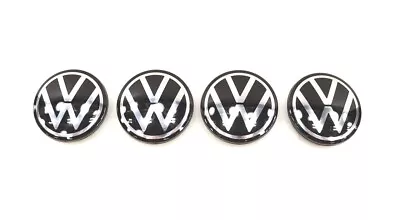 NEW OEM Volkswagen Wheel Center Caps Set Of 4 2GJ601171FOD VW Taos 2022-2024 • $60.25
