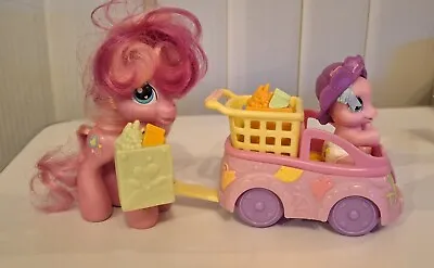 RARE My Little Pony Shopping Trolley Set • £15