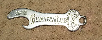 Vintage M.K.Goetz Brewing Country Club Pilsner Beer Bottle Opener St. Joseph MO. • $7.50