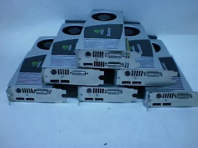 Lot Of 6 NVidia Quadros Untested (5 FX 4800 1 FX 5800) • $100