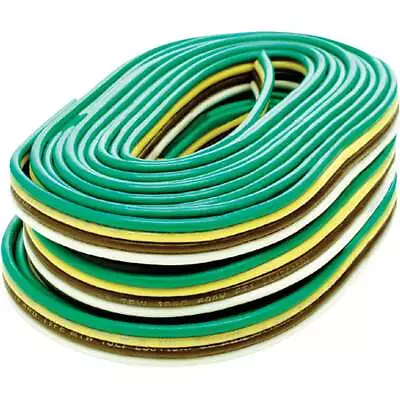 Hopkins 4-Flat 25 Ft. 16/18-Gauge Bonded Primary Wire 49915 Pack Of 3 Hopkins • $47.42