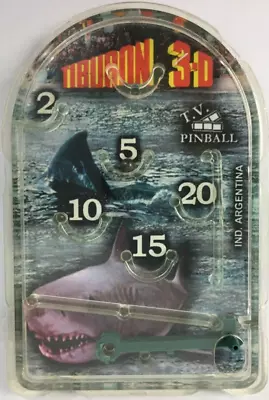 Jaws 3-D Mini Pinball 3  Argentinian Vintage Vending Machine Game - New / Unused • $31.12