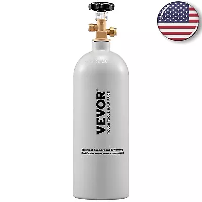 5 Lbs CO2 Tank Aluminum Gas Cylinder With Gray Spray Coating With CGA320 Valve • $99.99