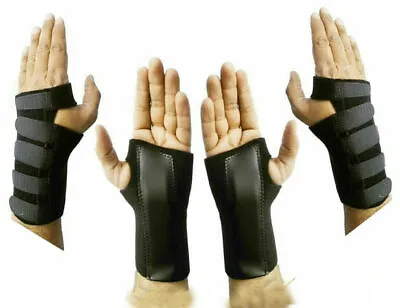 £3.99 • Buy Hand Wrist Brace Support Carpal Tunnel Splint Fractures Right Left S M L XL NHS