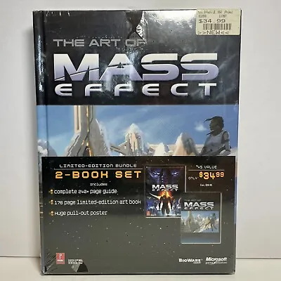 Mass Effect: Official Game Guide / The Art Of Mass Effect 2 Book Set New Sealed • $82.98